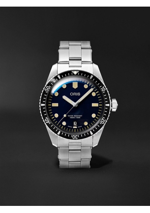 Oris - Divers Sixty-Five Automatic 40mm Stainless Steel Watch, Ref. No. 01 733 7707 4055-07 8 20 18 - Men - Blue