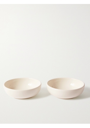 RD.LAB - Set of Two Small Bilancia Glazed Ceramic Bowls - Men - White