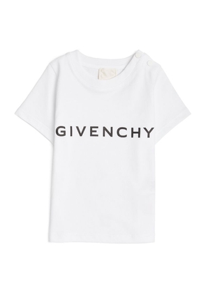 Givenchy Kids Cotton Logo T-Shirt (2-3 Years)