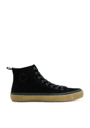Allsaints Suede Crister High-Top Sneakers