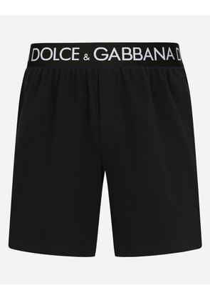 Dolce & Gabbana Two-way Stretch Cotton Boxer Shorts - Man Underwear And Loungewear Black Cotton 3