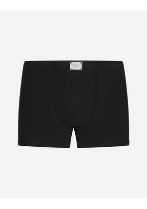 Dolce & Gabbana Regular Boxer - Man Underwear And Loungewear Black Cotton 3