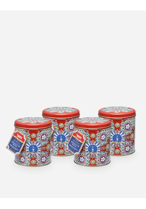 Dolce & Gabbana 4 Coffee Canisters Bialetti -  Multicolor Onesize