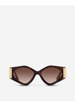 Dolce & Gabbana Half Print Sunglasses - Woman Sunglasses Hanava On Carretto Onesize