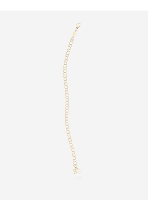 Dolce & Gabbana Rainbow Alphabet 18 Kt Yellow Gold Twisted Wire Chain Bracelet - Woman Bracelets Gold Onesize