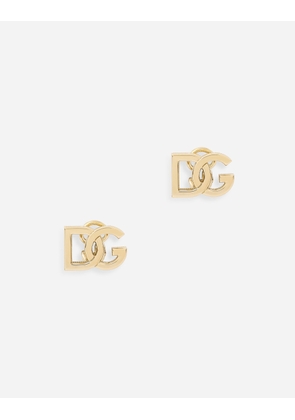 Dolce & Gabbana Logo Clip-on Earrings In Yellow 18kt Gold - Woman Earrings Gold Onesize