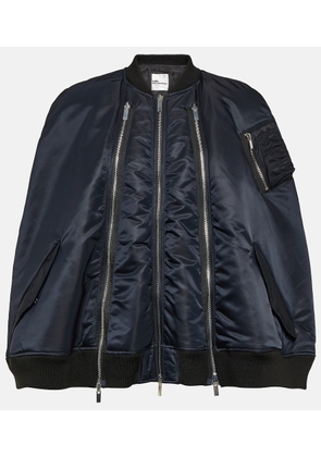 Noir Kei Ninomiya Oversized bomber jacket