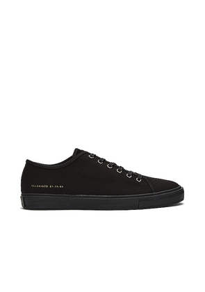ALLSAINTS Theo Low Top in Black. Size 7, 8.