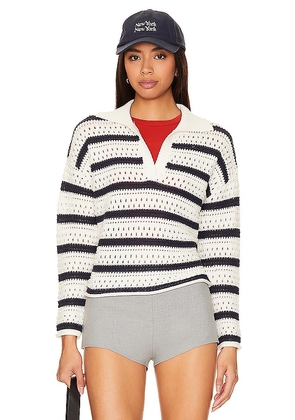 HEARTLOOM Bryn Sweater in White. Size L, M, XS.