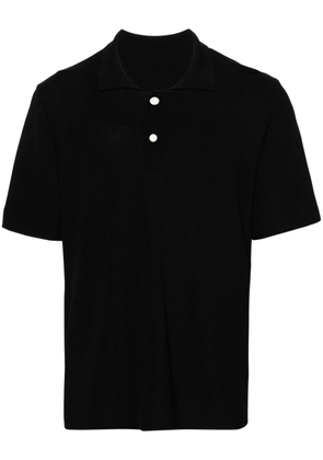 Jacquemus Le Polo Maille knitted polo top - Black