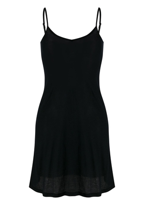 Hanro Ultralight cotton sleeping gown - Black