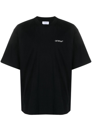 Off-White logo-print short-sleeve T-shirt - Black