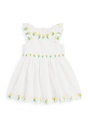 Stella Mccartney Kids Floral-Embroidered Dress (6-36 Months)