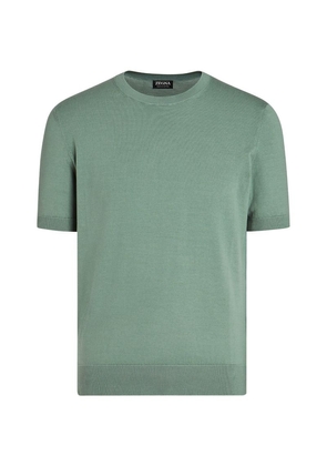 Zegna Premium Cotton T-Shirt