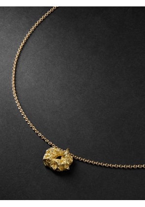 Elhanati - Rock Gold Necklace - Men - Gold