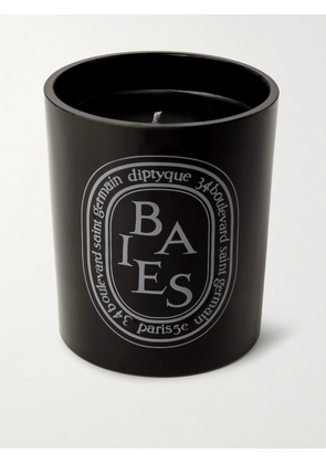 Diptyque - Black Baies Scented Candle, 300g - Men - Black