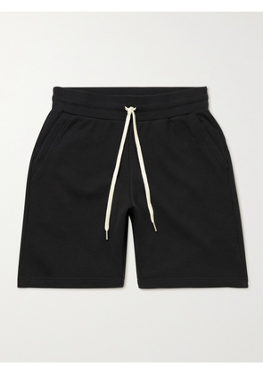 John Elliott - Crimson Cotton-Jersey Drawstring Shorts - Men - Black - XS