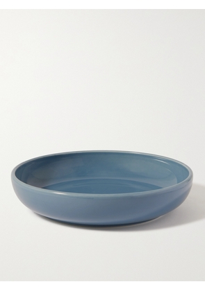 RD.LAB - Bilancia Glazed Ceramic Large Flat Bowl - Men - Blue
