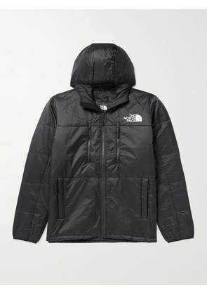 The North Face - Himalayan Logo-Embroidered Padded Nylon-Ripstop Hooded Jacket - Men - Black - S