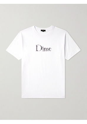 DIME - Logo-Printed Cotton-Jersey T-Shirt - Men - White - S