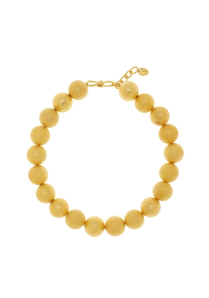 Sylvia Toledano - Sand Bubble 22K Gold-Plated Necklace - Gold - OS - Moda Operandi - Gifts For Her