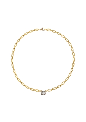 Sylva & Cie - Mosaic 18K Yellow Gold Diamond Necklace - Gold - OS - Moda Operandi - Gifts For Her