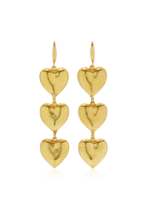 Sylvia Toledano - Loved 22K Gold-Plated Earrings - Gold - OS - Moda Operandi - Gifts For Her
