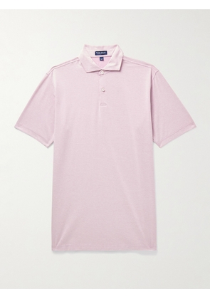 Peter Millar - Albatross Pima Cotton-Blend Piqué Polo Shirt - Men - Pink - S