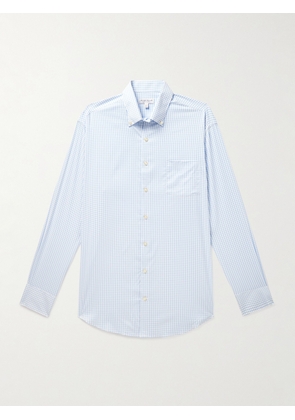 Peter Millar - Hanford Button-Down Collar Checked Twill Shirt - Men - Blue - S