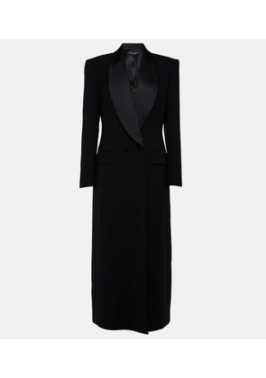Dolce&Gabbana Wool and silk-blend coat