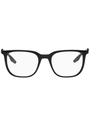 Prada Eyewear Black Retro Square Glasses