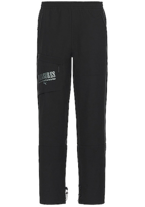 Puma Select X Pleasures Cargo Pants in Black - Black. Size M (also in L, S, XL/1X).