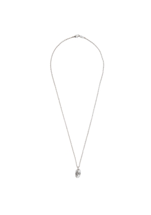 Vivienne Westwood Silver-tone Logo Necklace - Black