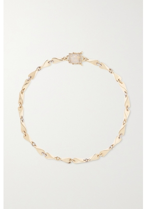 Rainbow K - Victoria 14-karat Gold Diamond Necklace - One size