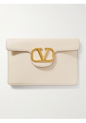 Valentino Garavani - Locò Leather Clutch - White - One size