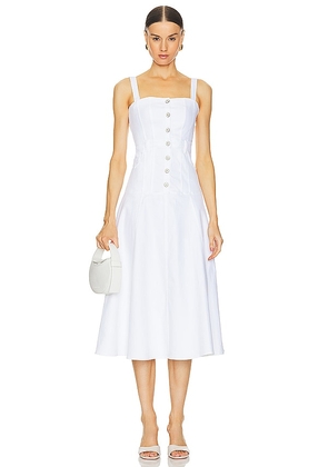 Cinq a Sept Veena Dress in White. Size 00, 10, 2, 4, 6, 8.