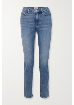 FRAME - Le High High-rise Slim-leg Jeans - Blue - 23,24,25,26,27,28,29,30,31,32