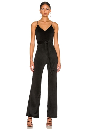 Lovers and Friends Oscar Jumpsuit in Black. Size XL, XS.