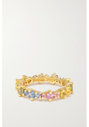 Suzanne Kalan - 18-karat Gold Sapphire Ring - 6