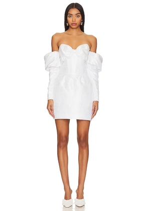V. Chapman Bethany Dress in White. Size 4, 8.