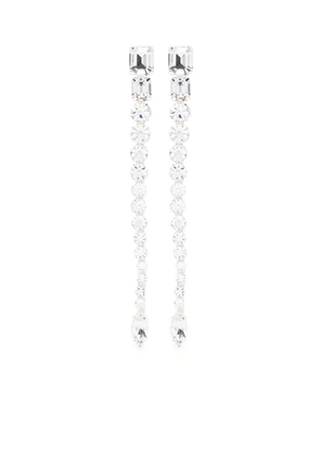 Magda Butrym crystal-embellished drop earrings - Silver