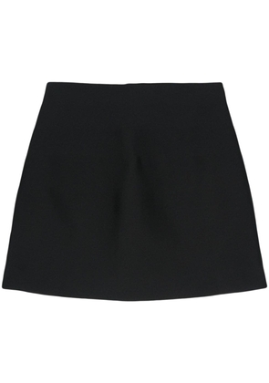 Jil Sander fine-ribbed mini skirt - Black