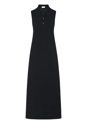 Rosetta Getty sleeveless polo midi dress - Black