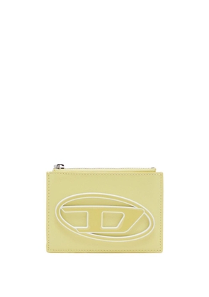 Diesel 1dr leather cardholder - Yellow