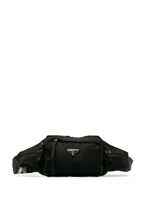 Prada Pre-Owned 2000-2013 Tessuto belt bag - Black