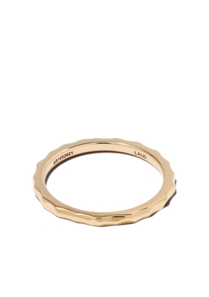 Laud 18kt yellow gold Aspect thin-band ring