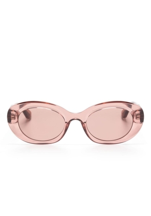 Longchamp oval-frame sunglasses - Pink
