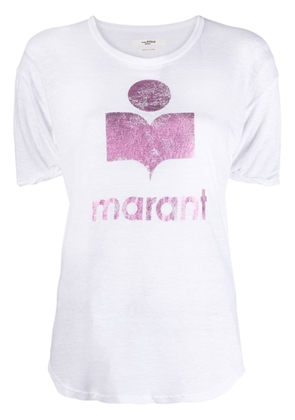 MARANT ÉTOILE Koldi logo-print T-shirt - White