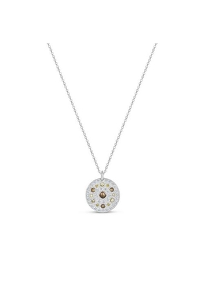 De Beers Talisman Medal In White Gold