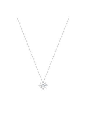 De Beers Db Classic Star Pendant In White Gold
